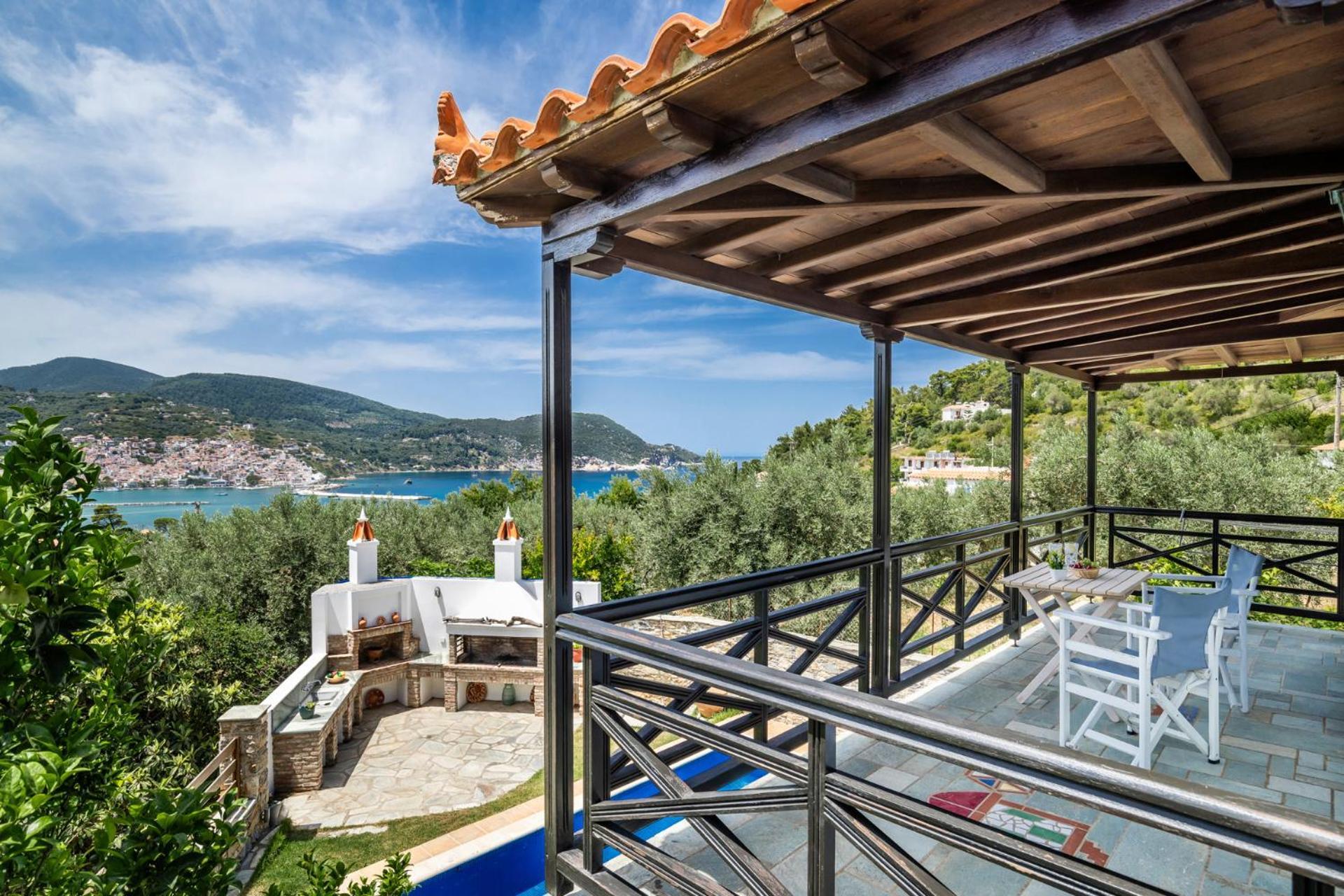 Alexandra'S Villa Скопелос Экстерьер фото